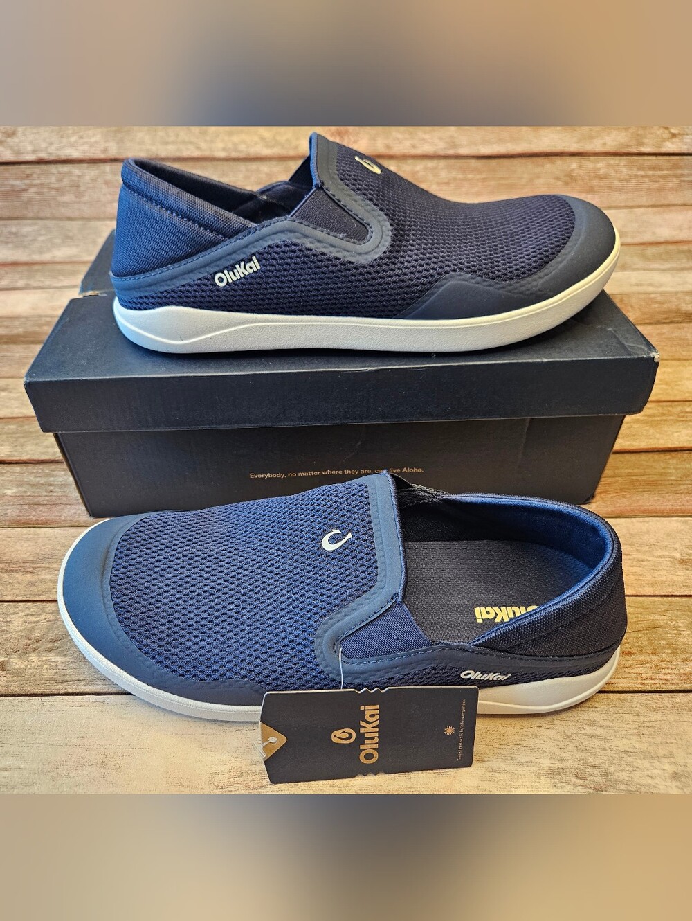 OluKai Moku Slip-On men's mesh shoes